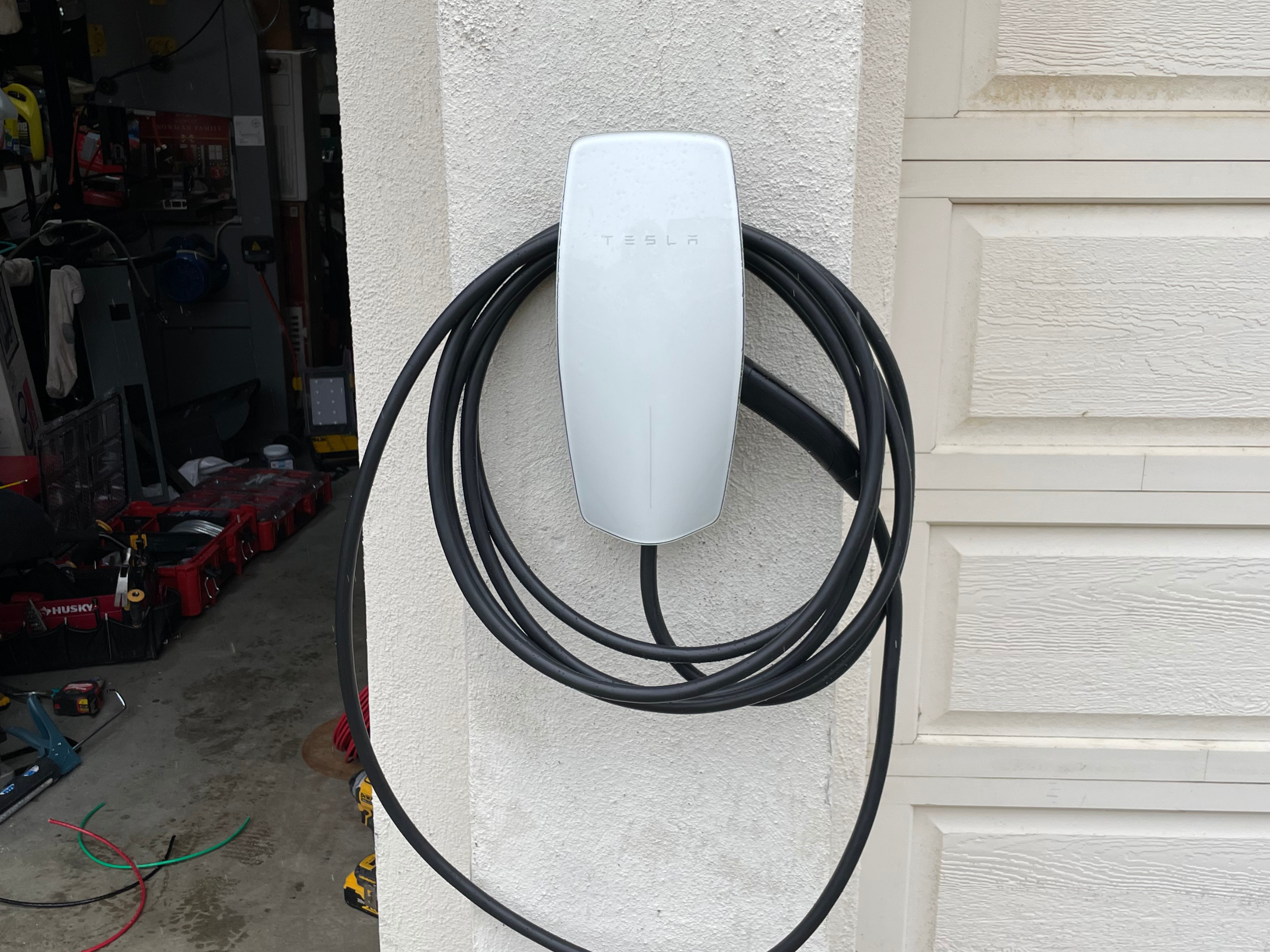 EV charger installation
