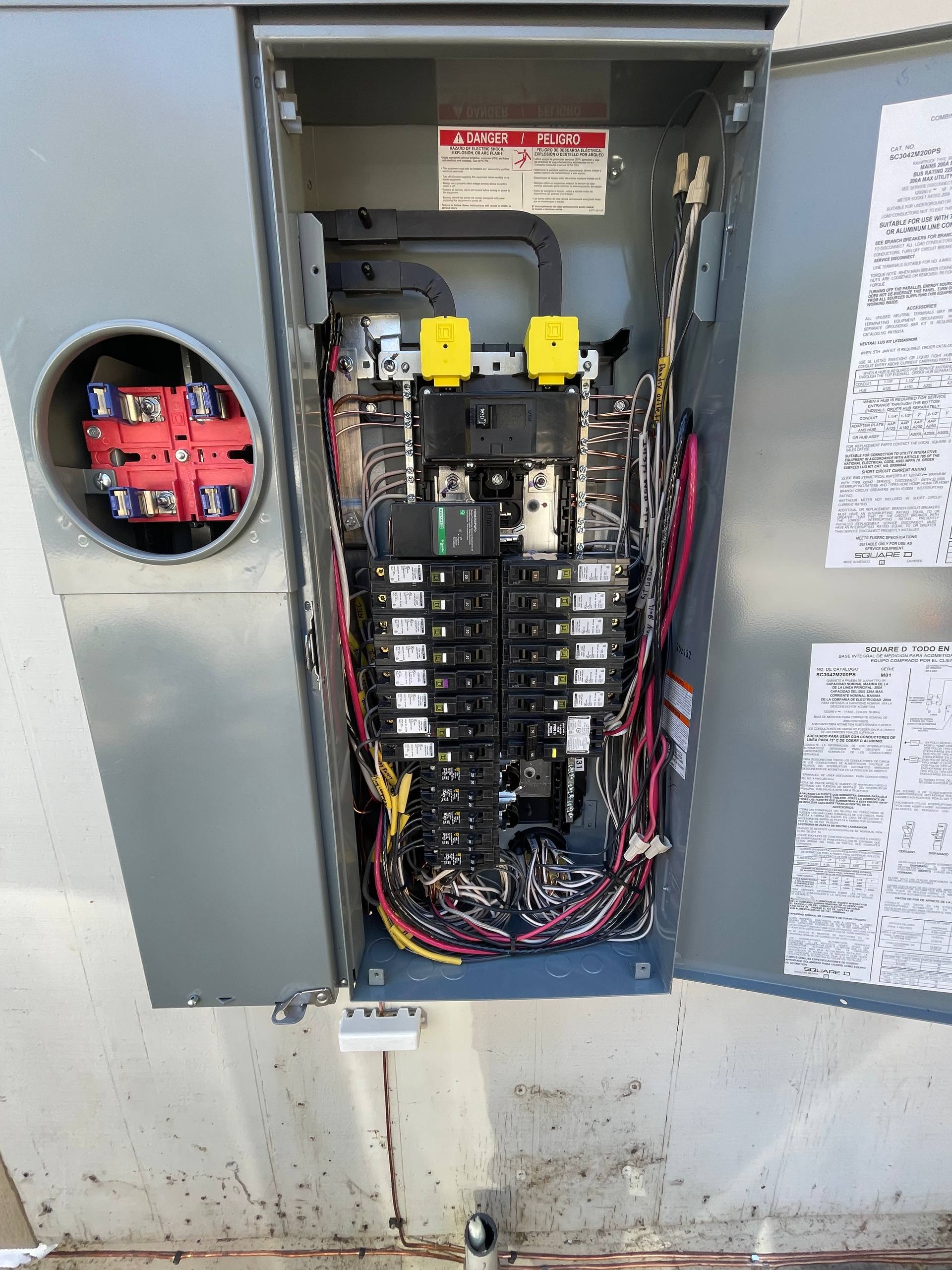 Electrical panel upgrade